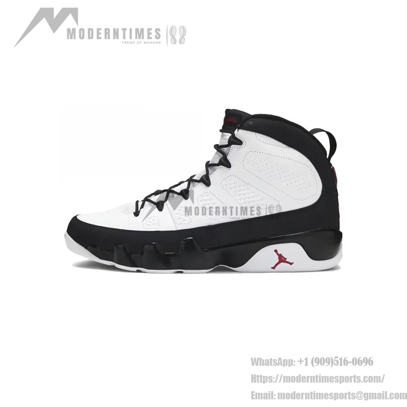 Air Jordan 9 Retro OG "Space Jam" 302370-112 Air Jordan 9 Retro OG "Space Jam" クラシックなホワイト&ブラックバスケットボールスニーカー