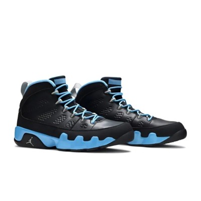 Air Jordan 9 Retro "スリムジェンキンス" 302370-045 - ブラック＆ライトブルー ハイトップバスケットボールスニーカー