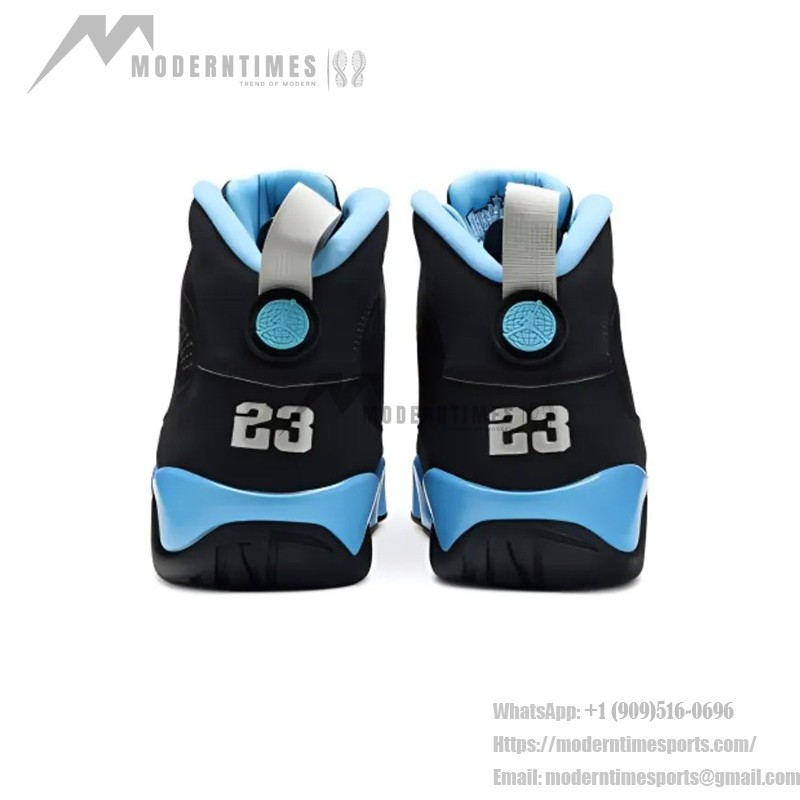Air Jordan 9 Retro "Slim Jenkins" 302370-045 Air Jordan 9 Retro "Slim Jenkins" ブラック&ライトブルーハイトップバスケットボールスニーカー