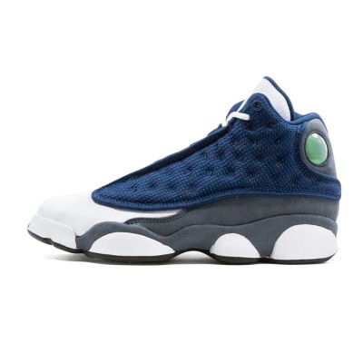 Air Jordan 13 レトロ 414571-404 - 「フリント」グレー・ホワイト・ブルーのクラシックバスケットボールスニーカー
