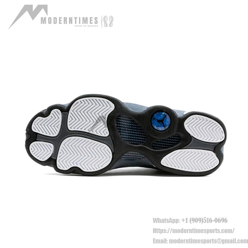 Air Jordan 13 レトロ 414571-404 - フリント クラシックスニーカー(グレー、ホワイト、ブルー) Air Jordan 13 レトロ 414571-404 - フリント配色(グレー、ホワイト、ブルー)