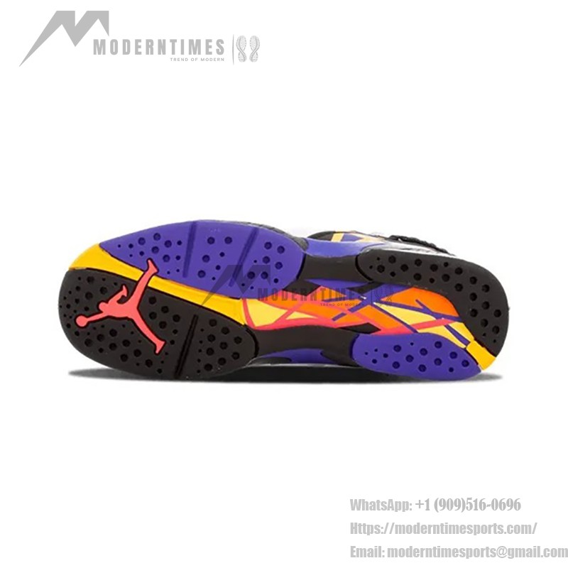 Air Jordan 8 Retro "Three-Peat" 305381-142 スニーカー Air Jordan 8 Retro "Three-Peat" ホワイト・ブラック・パープル・ゴールドスニーカー