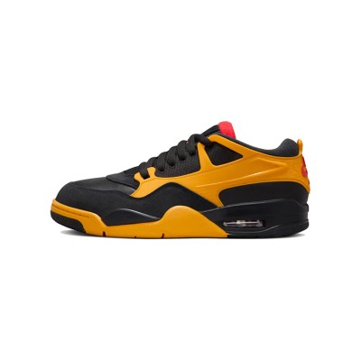 Air Jordan 4 "ブルース・リー" FQ7939-007 - アイコニックなブラック・イエロー バスケットボールスニーカー
