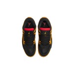 Air Jordan 4 "Bruce Lee" FQ7939-007 Air Jordan 4 "Bruce Lee" ブラック・イエローバスケットボールスニーカー