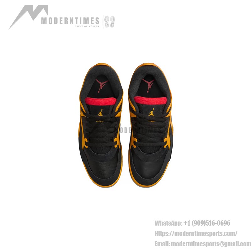 Air Jordan 4 "Bruce Lee" FQ7939-007 Air Jordan 4 "Bruce Lee" ブラック・イエローバスケットボールスニーカー