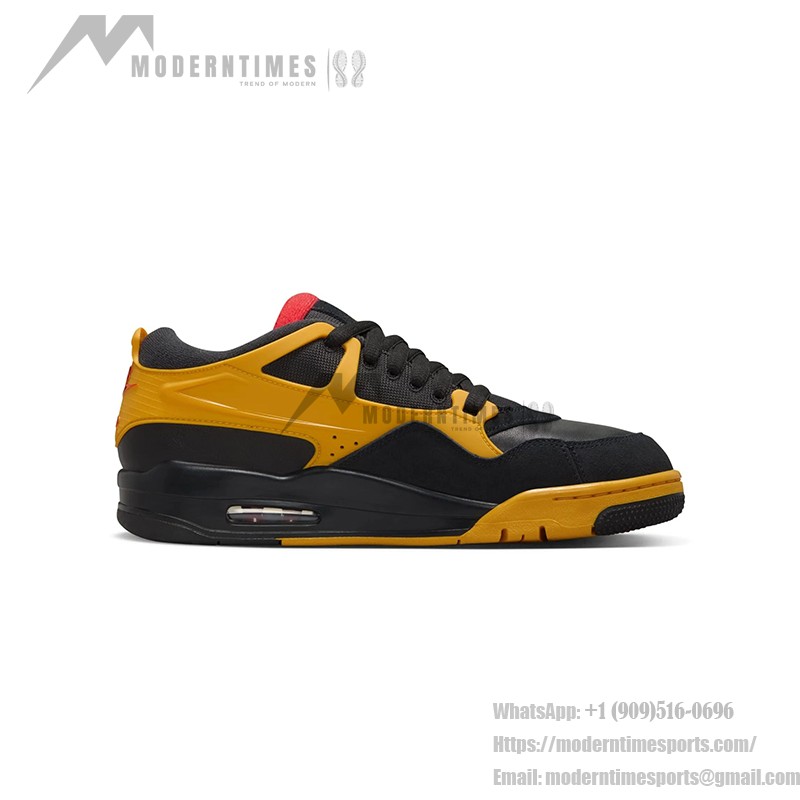 Air Jordan 4 "Bruce Lee" FQ7939-007 Air Jordan 4 "Bruce Lee" ブラック・イエローバスケットボールスニーカー