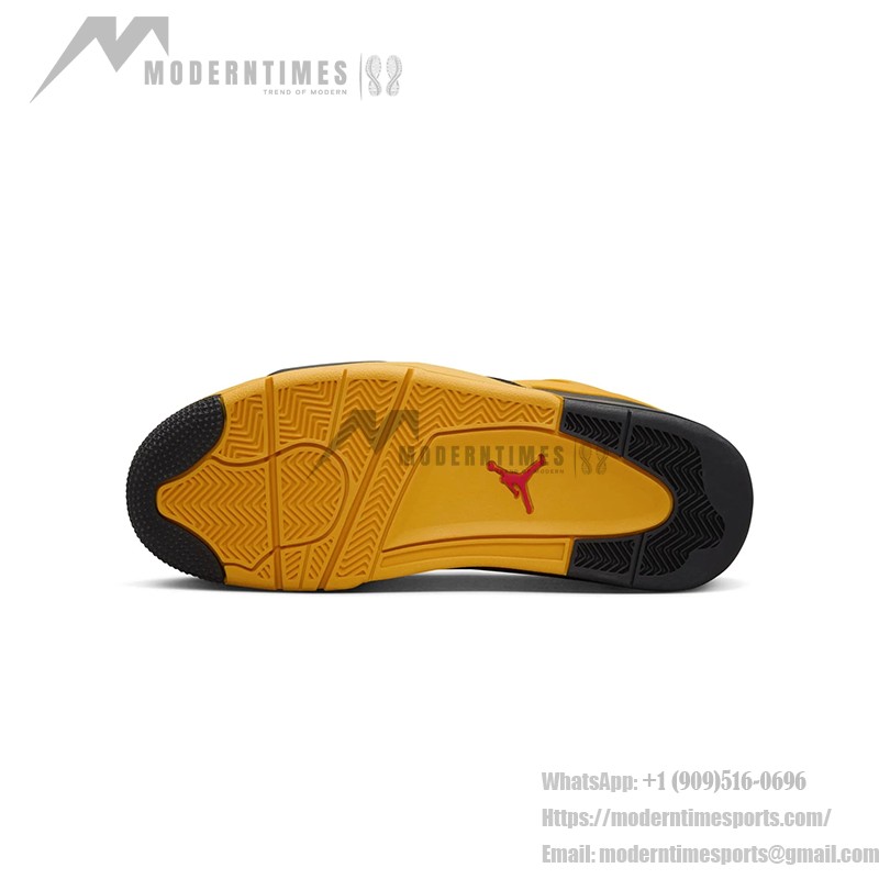 Air Jordan 4 "Bruce Lee" FQ7939-007 Air Jordan 4 "Bruce Lee" ブラック・イエローバスケットボールスニーカー