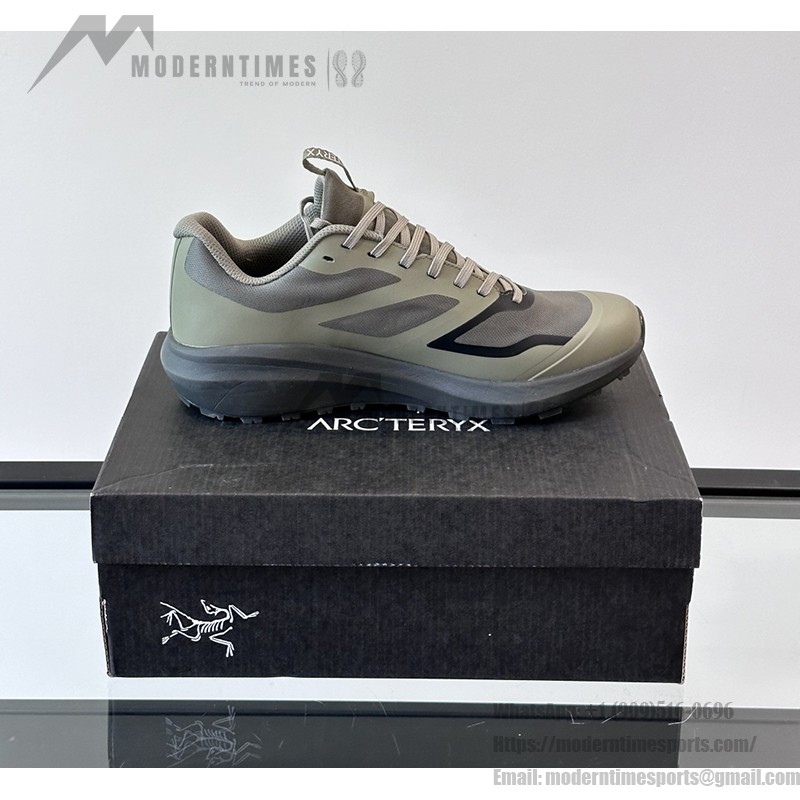 Arc'teryx Norvan LD 3 Herren Trailrunningschuhe – Gore-Tex Schwarz Grün Arc'teryx Norvan LD 3 Trailrunningschuhe Herren Schwarz Grün mit Gore-Tex und Vibram-Sohle
