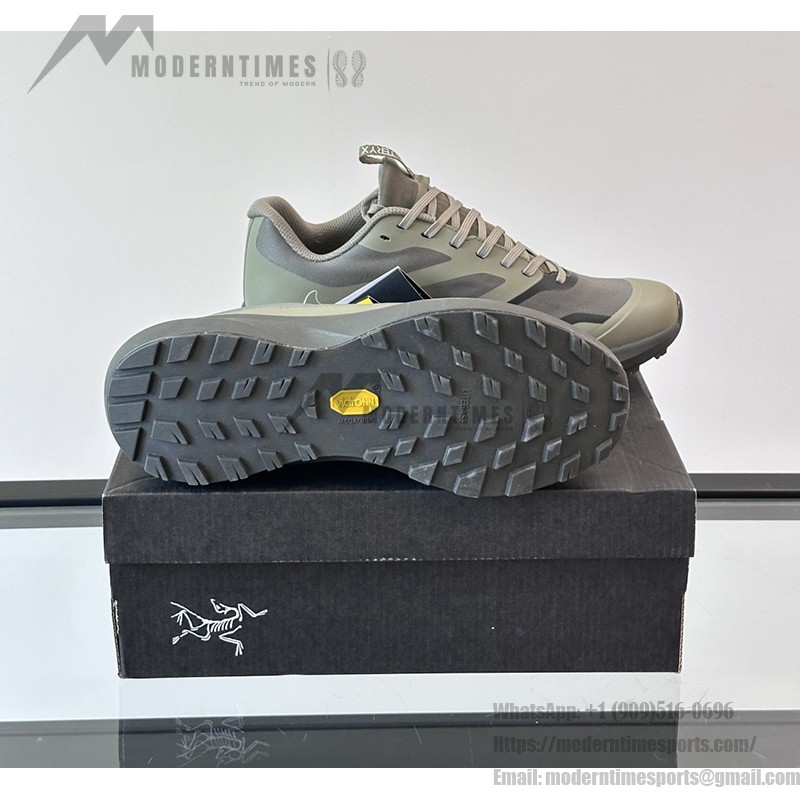 Arc'teryx Norvan LD 3 Herren Trailrunningschuhe – Gore-Tex Schwarz Grün Arc'teryx Norvan LD 3 Trailrunningschuhe Herren Schwarz Grün mit Gore-Tex und Vibram-Sohle