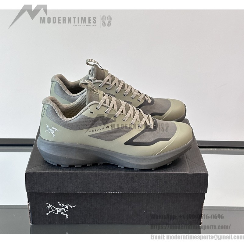 Arc'teryx Norvan LD 3 Herren Trailrunningschuhe – Gore-Tex Schwarz Grün Arc'teryx Norvan LD 3 Trailrunningschuhe Herren Schwarz Grün mit Gore-Tex und Vibram-Sohle