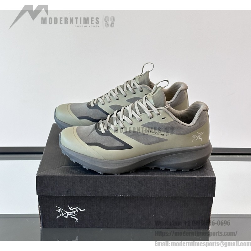 Arc'teryx Norvan LD 3 Herren Trailrunningschuhe – Gore-Tex Schwarz Grün Arc'teryx Norvan LD 3 Trailrunningschuhe Herren Schwarz Grün mit Gore-Tex und Vibram-Sohle