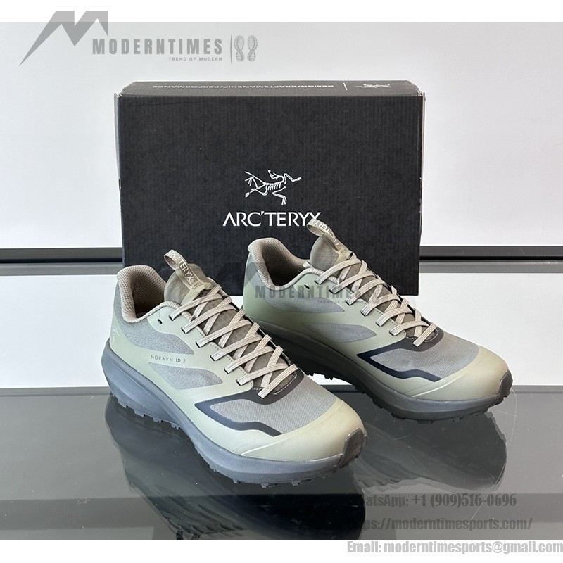 Arc'teryx Norvan LD 3 Herren Trailrunningschuhe – Gore-Tex Schwarz Grün Arc'teryx Norvan LD 3 Trailrunningschuhe Herren Schwarz Grün mit Gore-Tex und Vibram-Sohle