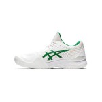 ASICS Court FF Novak 1041A089-100 テニスシューズ ホワイトグリーン 高性能 ASICS Court FF Novak テニスシューズ ホワイトグリーン クラシックデザイン 1041A089-100
