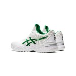 ASICS Court FF Novak 1041A089-100 テニスシューズ ホワイトグリーン 高性能 ASICS Court FF Novak テニスシューズ ホワイトグリーン クラシックデザイン 1041A089-100