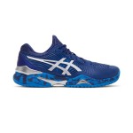 ASICS Court FF Novak 1041A089-403 テニスシューズ ブルーカモ 高性能 ASICS Court FF Novak テニスシューズ ブルーカモデザイン 1041A089-403