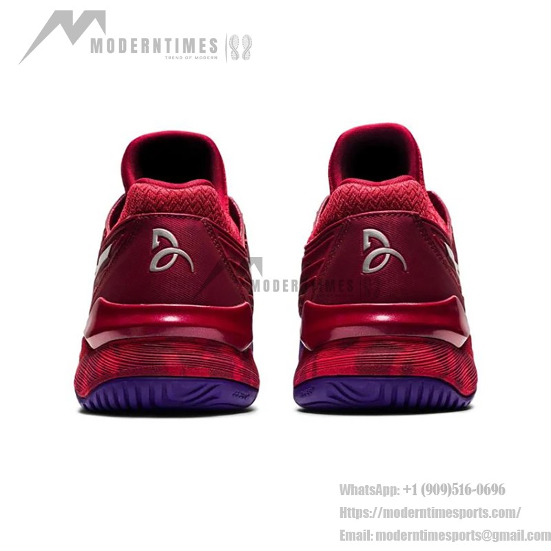 ASICS Court FF Novak 1041A089-605 テニスシューズ クランベリーレッド 高性能 ASICS Court FF Novak テニスシューズ クランベリーレッドデザイン 1041A089-605