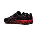 ASICS Gel-Quantum 360 7 1201A481-004 フルGELクッションランニングシューズ ASICS Gel-Quantum 360 7 1201A481-004 ブラックレッド フルGELクッションランニングシューズ