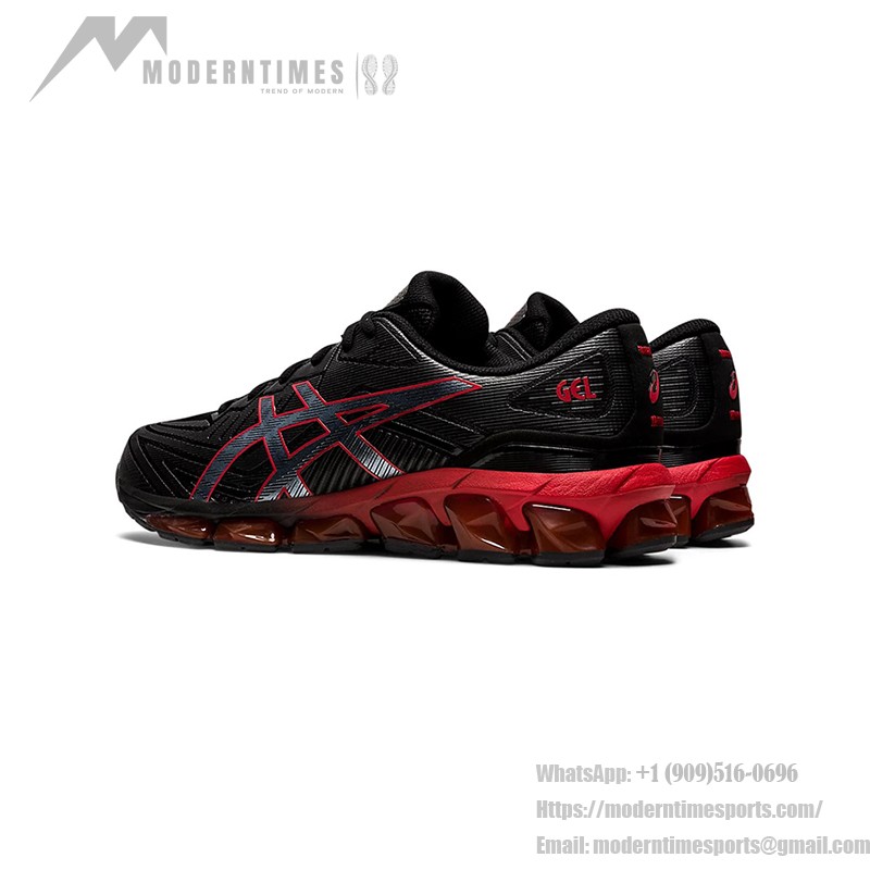 ASICS Gel-Quantum 360 7 1201A481-004 フルGELクッションランニングシューズ ASICS Gel-Quantum 360 7 1201A481-004 ブラックレッド フルGELクッションランニングシューズ