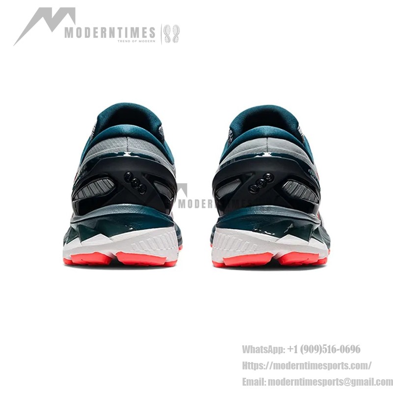 ASICS Gel-Kayano 27 安定性ランニングシューズ 軽量快適 ASICS Gel-Kayano 1011A835-021 27 安定性ランニングシューズ グレー・ブルーデザイン