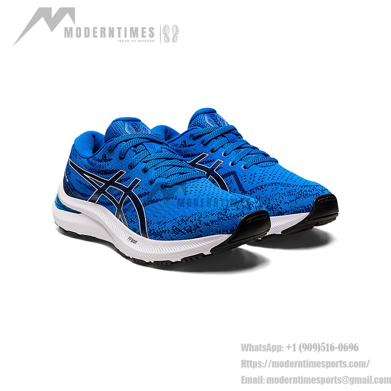 ASICS Gel-Kayano 29 メンズランニングシューズ 安定性 快適性 ASICS Gel-Kayano 1014A275-400 29 メンズランニングシューズ ブルー・ホワイトデザイン
