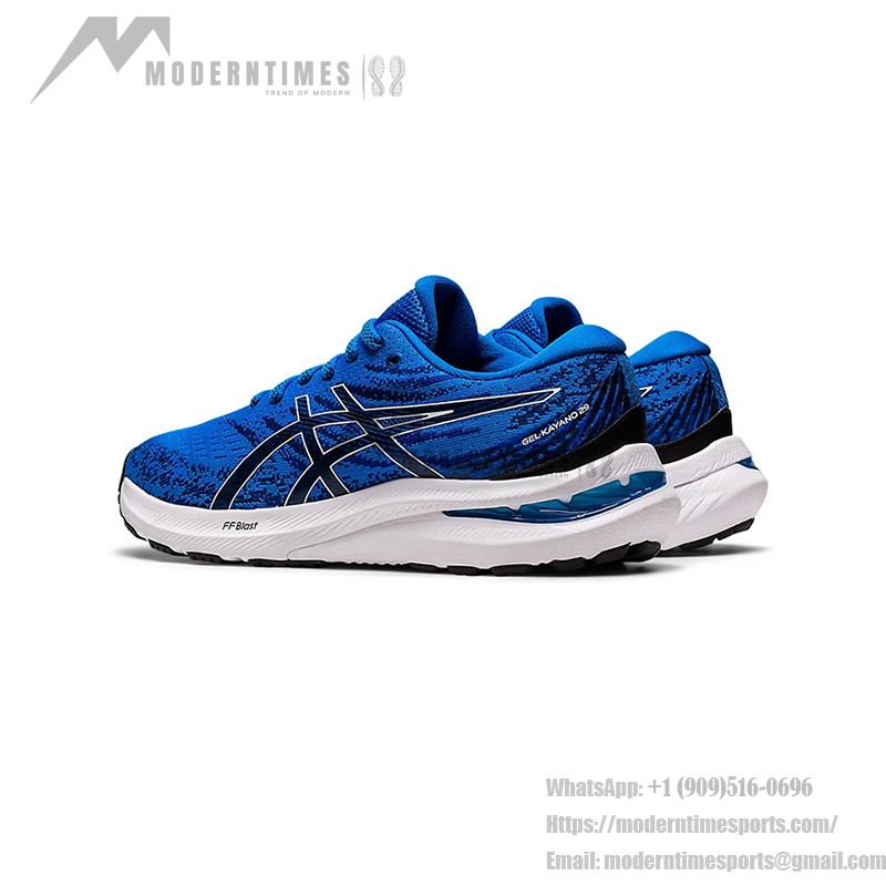 ASICS Gel-Kayano 29 メンズランニングシューズ 安定性 快適性 ASICS Gel-Kayano 1014A275-400 29 メンズランニングシューズ ブルー・ホワイトデザイン