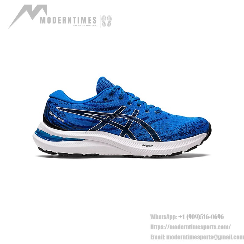 ASICS Gel-Kayano 29 メンズランニングシューズ 安定性 快適性 ASICS Gel-Kayano 1014A275-400 29 メンズランニングシューズ ブルー・ホワイトデザイン