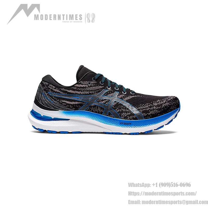 ASICS Gel-Kayano 29 安定性ランニングシューズ 軽量快適 ASICS Gel-Kayano 1011B440-003 29 安定性ランニングシューズ ブラックブルーデザイン
