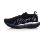 ASICS Gel-Nimbus 25 1012B435-001 Men's Running Shoes ASICS Gel-Nimbus 25 1012B435-001 Men's Running Shoes in Black, White, and Blue