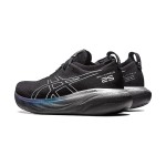 ASICS Gel-Nimbus 25 1012B435-001 Men's Running Shoes ASICS Gel-Nimbus 25 1012B435-001 Men's Running Shoes in Black, White, and Blue