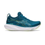 ASICS Gel-Nimbus 25 1012B356-401 Men's Running Shoes ASICS Gel-Nimbus 25 1012B356-401 Men's Running Shoes in Teal Blue and Light Yellow