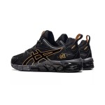 ASICS Gel-Quantum 180 メンズスニーカー 衝撃吸収 ブラックゴールド ASICS Gel-Quantum 180 1201A466-001 メンズスニーカー ブラックゴールドデザイン