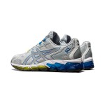 ASICS Gel-Quantum 360 メンズスニーカー 全面クッション グレー ブルー ASICS Gel-Quantum 360 1021A337-022 メンズスニーカー グレー ブルーグラデーションデザイン