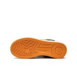 BAPE STA Low グレー&オレンジ スニーカー 1H70191002-ORG 鮮やかなオレンジスターが特徴のBAPE STA Low グレー&オレンジ スニーカー