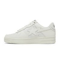 BAPE Bapesta 6 White 1J30191013-WHT | ミニマルなオールホワイトのアイコニックスニーカー