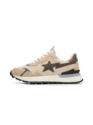 BAPE Roadsta Express Brown 1I20191015-BRN | レトロ風ブラウンスエードランニングスニーカー