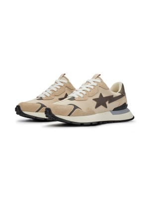 BAPE Roadsta Express Brown 1I20191015-BRN | レトロ風ブラウンスエードランニングスニーカー
