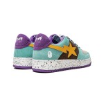 BAPE Bapesta 2 ブラウンイエロー | 個性的なストリートウェアスニーカー BAPE Bapesta 2 ブラウン&イエロー スプラッシュデザインスニーカー