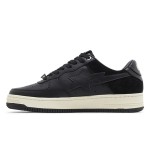 BAPE Bapesta Low Suede Heel ブラック | ミニマルなレザー&スエードスニーカー BAPE Bapesta Low Suede Heel ブラック レザー&スエードスニーカー
