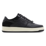 BAPE Bapesta Low Suede Heel ブラック | ミニマルなレザー&スエードスニーカー BAPE Bapesta Low Suede Heel ブラック レザー&スエードスニーカー
