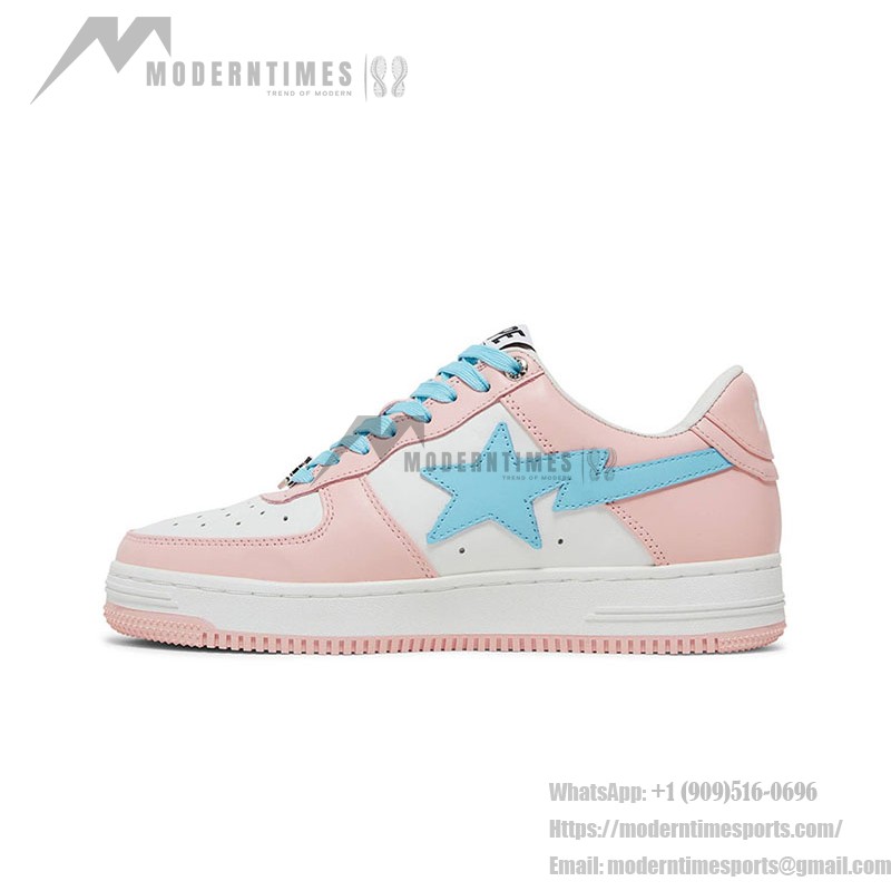 BAPE Bapesta Pastel Pack ピンク | 甘いパステルスニーカー BAPE Bapesta Pastel Pack ピンク&ブルー パテントレザースニーカー