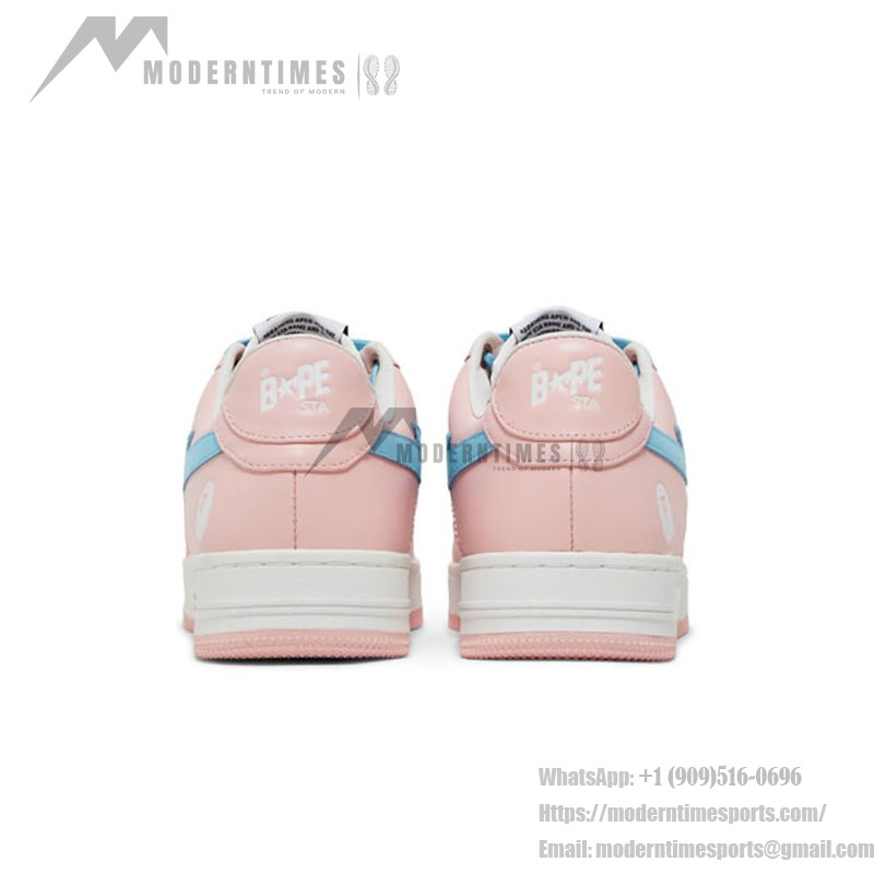BAPE Bapesta Pastel Pack ピンク | 甘いパステルスニーカー BAPE Bapesta Pastel Pack ピンク&ブルー パテントレザースニーカー