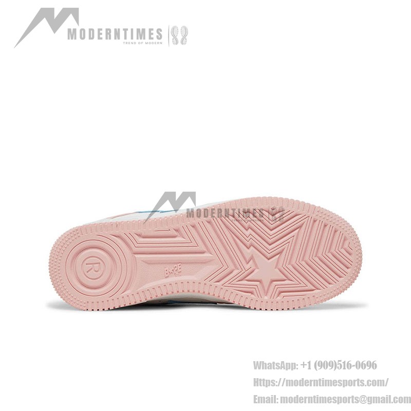 BAPE Bapesta Pastel Pack ピンク | 甘いパステルスニーカー BAPE Bapesta Pastel Pack ピンク&ブルー パテントレザースニーカー