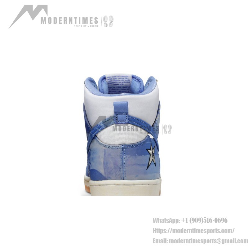 Carpet Company x Nike SB Dunk High ブルーパターン Carpet Company x Nike SB Dunk High ブルーパターン 限定スケートシューズ