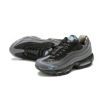 Corteiz x Nike Air Max 95 "Aegean Storm" コラボレーション Corteiz x Nike Air Max 95 "Aegean Storm" FB2709-002 ブラック・グレー・ブルー