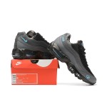 Corteiz x Nike Air Max 95 "Aegean Storm" コラボレーション Corteiz x Nike Air Max 95 "Aegean Storm" FB2709-002 ブラック・グレー・ブルー