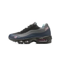 Corteiz x Nike Air Max 95 "Pink Beam" FB2709-001 | ブラック グレー ネイビー ピンク コラボレーション レトロランニングシューズ | エアクッション トレンドスニーカー 男女兼用