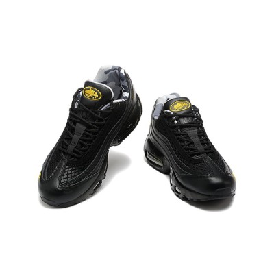 Corteiz x Nike Air Max 95 'Tour Yellow' (FB2709-003) コラボスニーカー - ブラック＆イエローのストリートスタイル必須アイテム