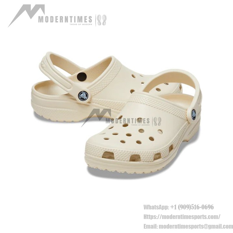 Crocs Classic Clog 'Beige' 10001-2Y2 Crocs Classic Clog 'Beige' 10001-2Y2 – Unisex Lightweight Slip-Resistant Shoes