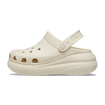 Crocsクラシッククラッシュクロッグ 'ボーン' 207521-2Y2 - クラシックなボーンホワイトで快適さを向上