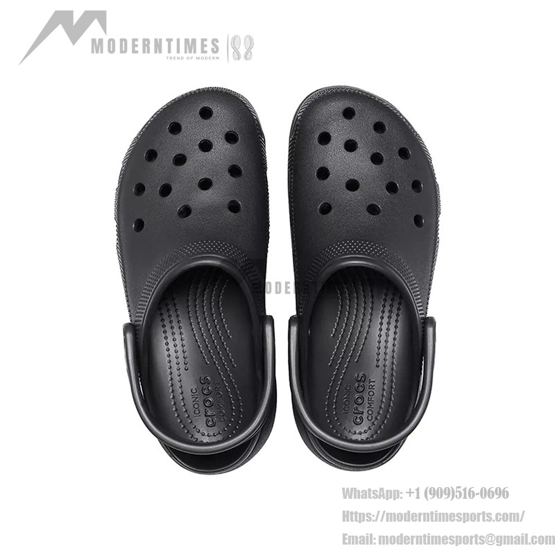 Crocsクラシックブラックスポーツサンダル206750-001 Crocsクラシックブラックスポーツサンダル206750-001 - 軽量で快適な日常履き